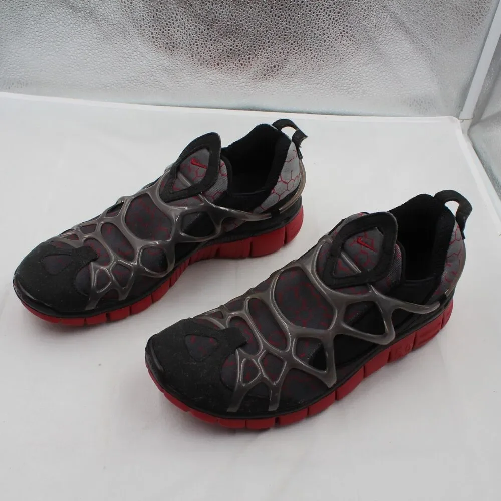 Nike Kukini Free 5.0 Men's Size 9 Rare 2012 Slip-On Running Shoes Black Red
